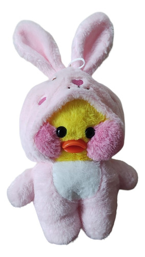 Peluche Pato Lalafanfan Con Disfraz Suave Duck Hermosos X1