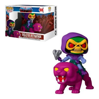 Funko Pop He Man Mestres Do Universo Esqueleto E Panthor 98 | Frete grátis