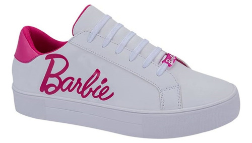 Tenis Casual Dama Barbie Ills Color Blanco