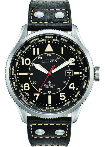 Bx1010-02e Reloj Citizen Promaster Nightawk Eco Drive 44mm 