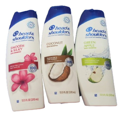 Kit Shampoo Para La Caspa Head & Shoulders, 3 Piezas