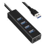 Xboss R11 usb 3.0 hub 4 puerto De Datos Hub De Aluminio Para