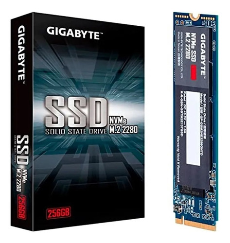 Disco Solido Gigabyte 256gb Ssd M.2 Pcie 4x Nvme 