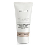 Crema Facial Scrub Cream Exel Basics Noche Para Todo Tipo De Piel De 50ml/70g 15+ Años