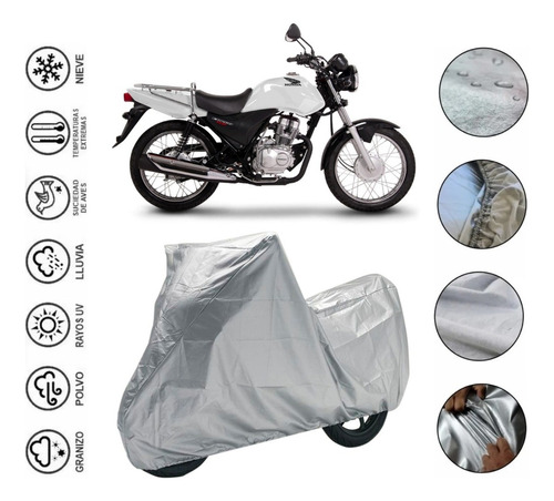 Forro Cubierta Moto Para Honda Gl150 Cargo