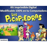 Kit Imprimible   Fiesta De Los Picapiedras