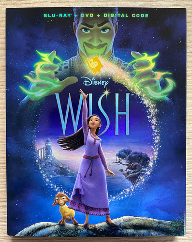 Bluray Wish O Poder Dos Desejos - Disney - Lacrado
