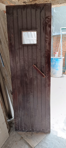 Porta Termo Acústica Em Ipê (porta De Sauna)