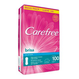 Pack X 3 Unid Protector Femenino  Brisa Sp 100 U Carefree T