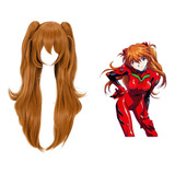 Peluca De Cosplay De Eva Asuka De Neon Genesis Evang