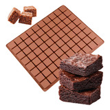 Forma Brownie/trufa/caramelo 3cm Em Silicone Antiaderente