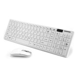 Kit Teclado E Mouse Wireless Sem Fio Ultra Slim 2.4 Ghz K-06