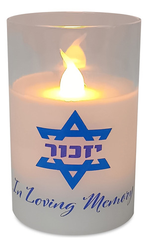 Ner Mitzvah Vela Electrica Yahrzeit - Velas Votivas Led - Ve