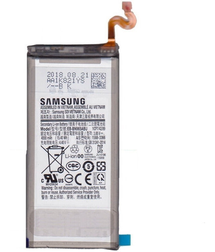 Bateria Original Samsung Galaxy Note 9 4000 Mah Genuina 