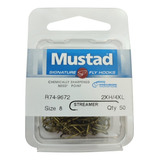 Anzuelo Mustad R74 9672 50u. Streamers Caja Cerrada