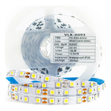 Fita Led 5050 Ip20 S/ Silicone Branco Frio 5m C/+fonte 