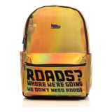 Mochila Hardhead Back To The Future Marty Mcfly Diseño De La Tela Degradado