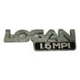 Emblema De Logan 1.6 Baul Cromado  Renault Kangoo