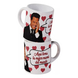 Tazón Día De La Madre Luis Miguel + Cajita Personalizada