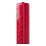 Labial Líquido Maybelline Superstay Vinyl Ink 4.2 Ml Acabado Vinilo Color Wicked 50