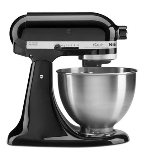  Kitchenaid - Batidora De Pedestal Classic K45ssob Onyxblack