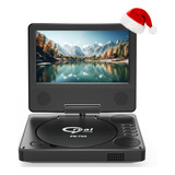 Reproductor De Dvd Portatil De 9.5 Pulgadas Con Pantalla Gir