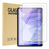 2 Mica Templada Para Samsung Galaxy Tab A7 T500 10.4  2020