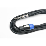 Cable Profesional Plug Mono A Speakon Pro Audio 3,6 Mts