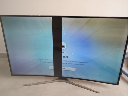 Samsung Smart Tv 55  Curvo, (pantalla Rota)