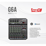 Mixer Consola Pro Dj G6a Interfaz Usb Grabacion Pro Dj Ga06