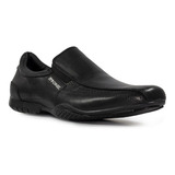 Zapato Mocasín Clásico Stone Madison De Cuero Vacuno Negro Diseño Liso 45 Ar Para Adultos - Hombre