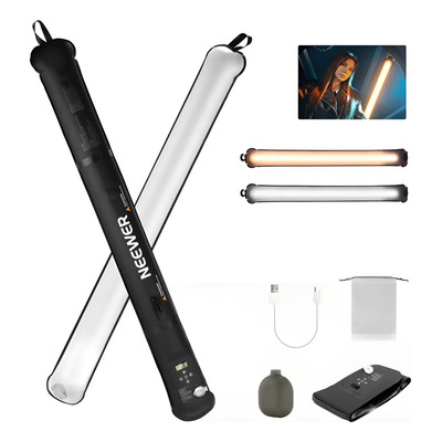 Neewer Básico 21w Luz Led 35.5 Bicolor 2700-6500k 1300lux | Envío gratis