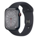 Apple Watch Serie 8 45mm Lte Negro A2775  Mnk43be/a
