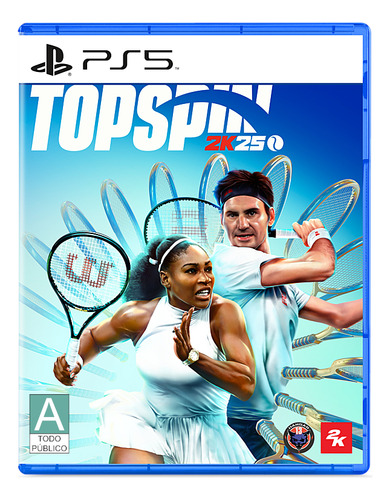 Top Spin 2k25 - Deportes Ps5. Juego Fisico