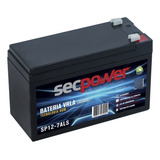 Bateria Secpower12v 7ah Vrla Selada -nobreak Alarme