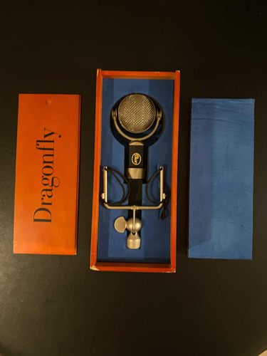 Micrófono Blue Dragonfly Condenser Estudio Grabación