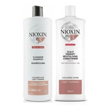 Nioxin Sist 3 Duo Shampoo Y Acondicionador 1 Litro C/u