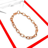 Pulsera Bañada En Oro  Forcet Grande Mujer Hombre Acero