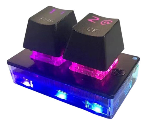 Teclados Para Jogos Osu Teclado Profissional Rgb De 2 Teclas