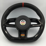 Volante Gti Preto Anel Vermelho Alemanha Vw Golf Mk3