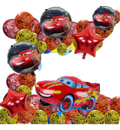 Kit De Decoracion Globos Decoración Cumpleaños Personajes 2 | MercadoLibre