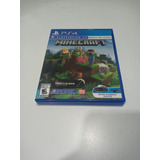 Minecraft Ps4 Original Poco Uso 