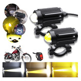 60w Luz Led Tricolor Faros Auxiliares Para Moto Faro De Luz