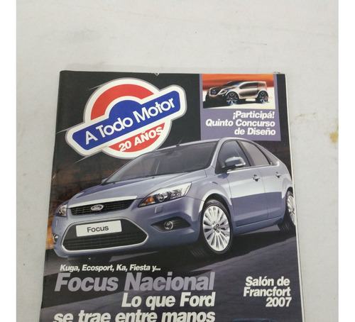  Revista A Todo Motor 20 Años Usada
