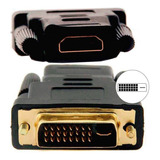 Ficha Adaptadora Dvi Macho 24+1 A Hdmi Hembra Golden Ports