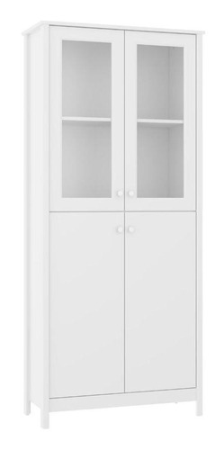 Cristaleira Ditália 4 Portas E-956 Branco