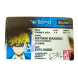 Katsuki Bakugo Credencial  I  My Hero Academia