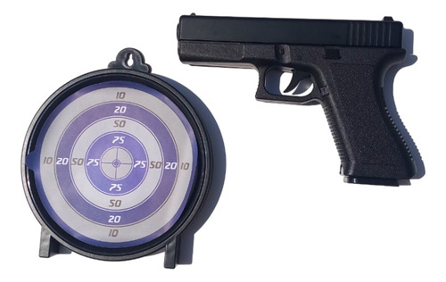 Set Pistola Airsoft Vigor Glock 6mm Bbs Resorte + Blanco