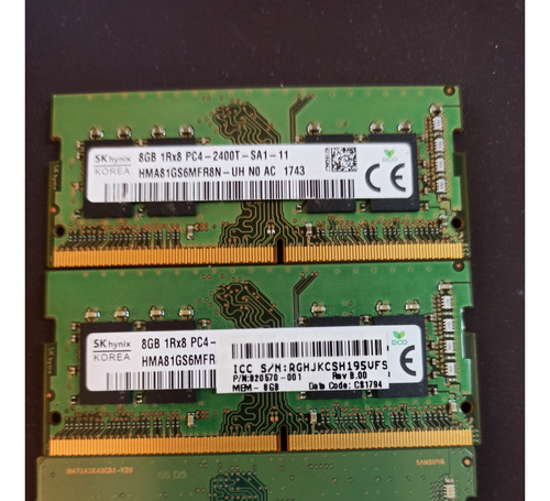 Sodimm Ddr4 8gb , Ver Fotos...