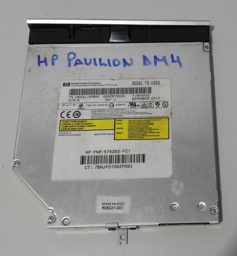 Drive Cd/dvd Notebook Hp Pavilion Dm4